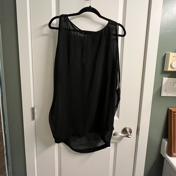 Gestuz sheer black tunic - Picture 1 of 4